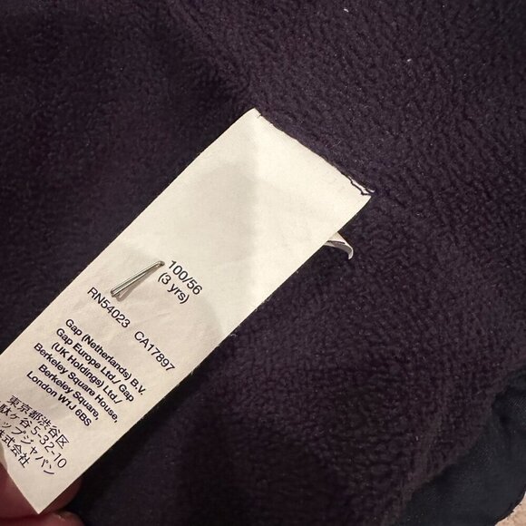 BABY GAP BOYS BLUE AND ORANGE PUFFER VEST 3T - Picture 4 of 6